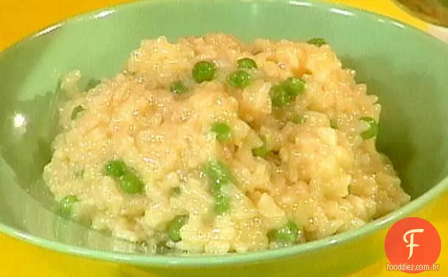 Risi e Bisi -- arroz estilo italiano e ervilhas