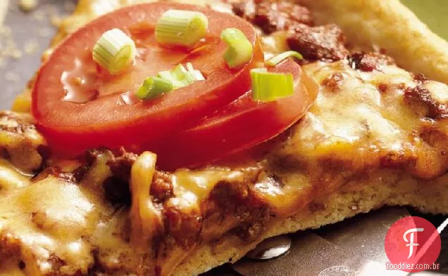 Cheesy Desleixado Joe Pizza