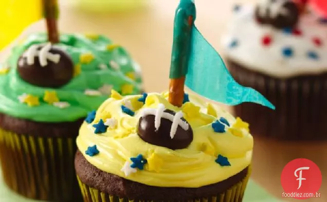 Cupcakes Do Dia Do Jogo