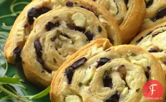 Olive-Feta Pinwheels