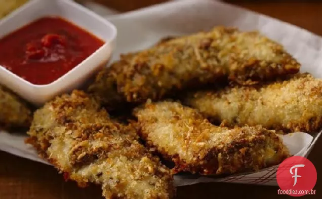 Alho Parmesão e frango com ervas