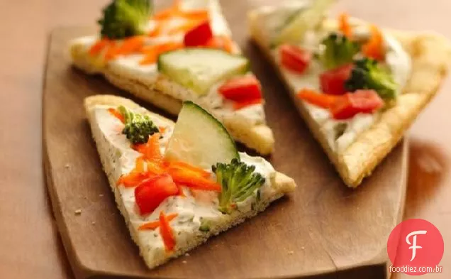 Easy Crescent Veggie Pizza