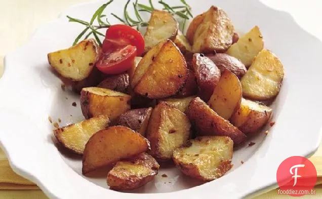 Batatas Novas Grelhadas Temperadas