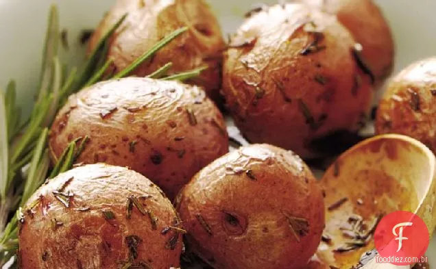 Batatas Vermelhas Assadas