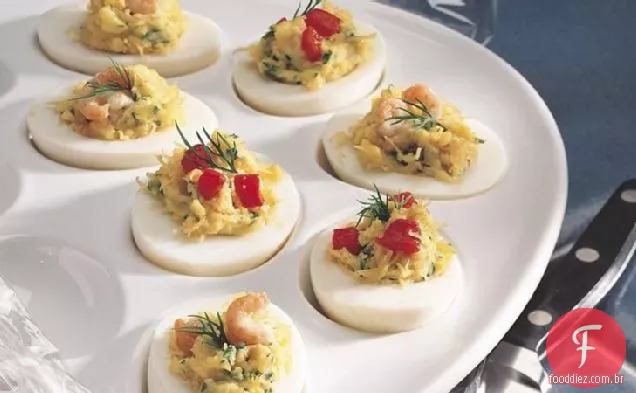 Sem Glúten Zesty Deviled Eggs
