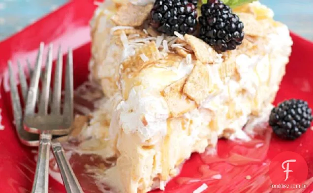 Torta De Sorvete Com Torrada De Canela Crunch® 