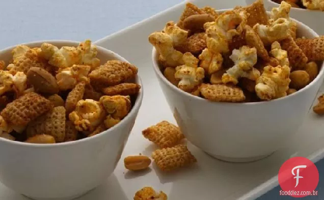 Chili sem glúten e alho Chex ® Mix