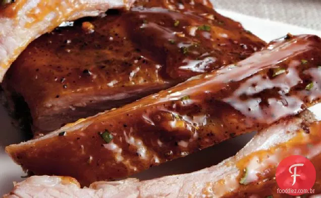 Costelas Estilo Tailandês Fogão Lento