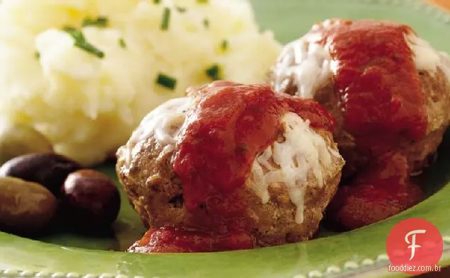 Mini Meatloaves Italianos