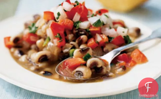 Ervilhas frescas com Pimenta Picante Sabor