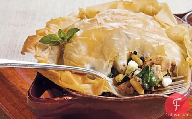 Turquia-Feta Phyllo Bake
