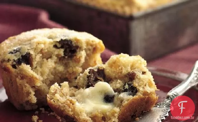 Muffins Do Farelo Da Noz Da Ameixa