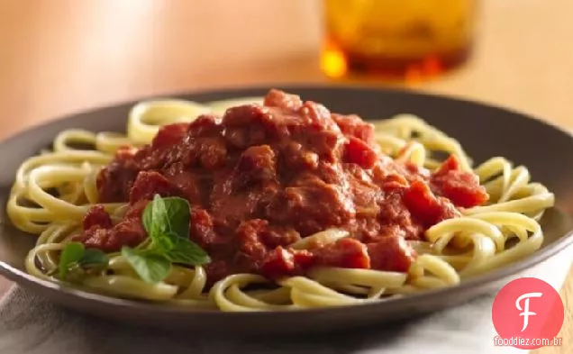Molho Cremoso De Tomate E Vodka
