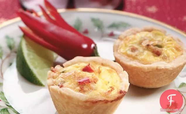 Caranguejo Asiático Mini Quiches