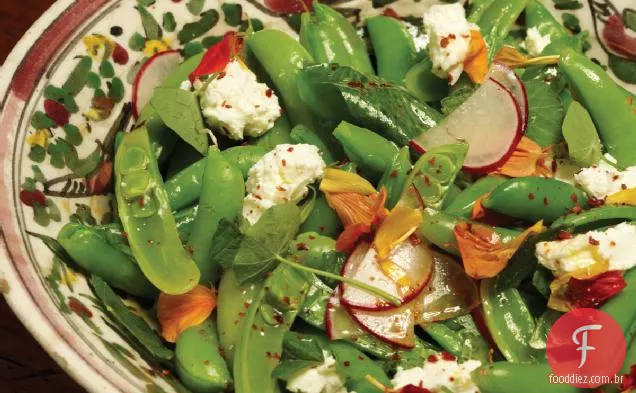 Receita De Salada De Ervilha Com Pressão De Açúcar