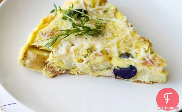 Batata e Prosciutto Frittata