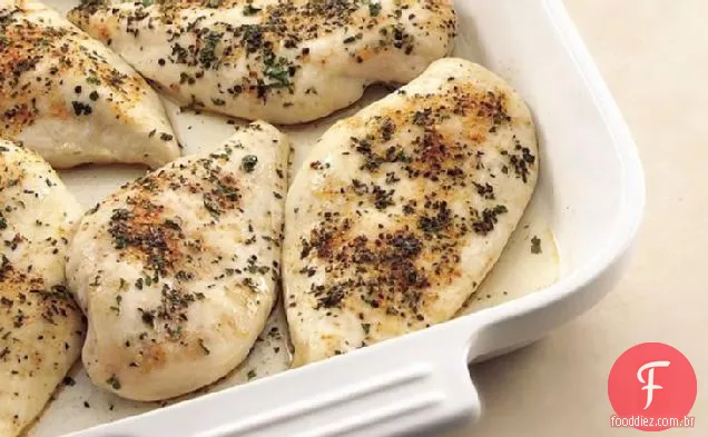 Frango Assado No Forno Temperado