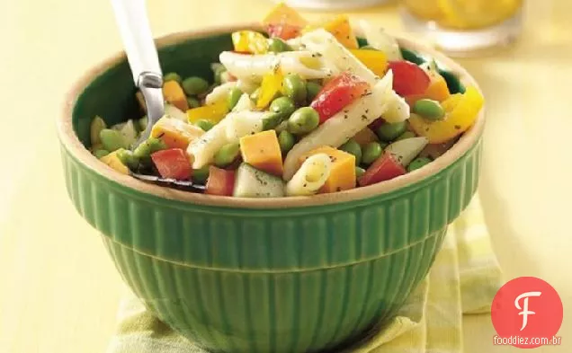 Salada De Macarrão Edamame Do-Ahead