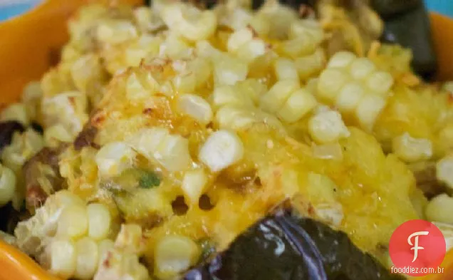 Batata Recheada Poblano Chiles