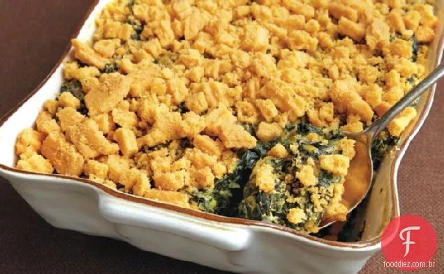 Queijo Palha-Caçarola De Espinafre
