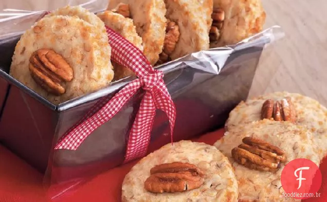 Maple Pecan Shortbread