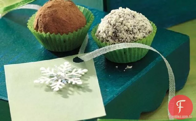 Trufas De Cereja E Chocolate
