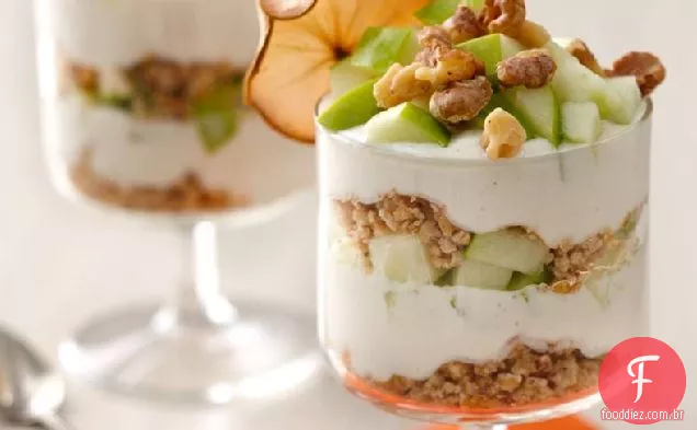 Torta De Maçã Iogurte Mini Bagatela