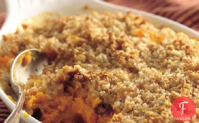 Squash e cranberry Gratin