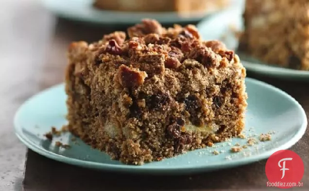 Bolo De Brunch De Frutas Com Cobertura Streusel