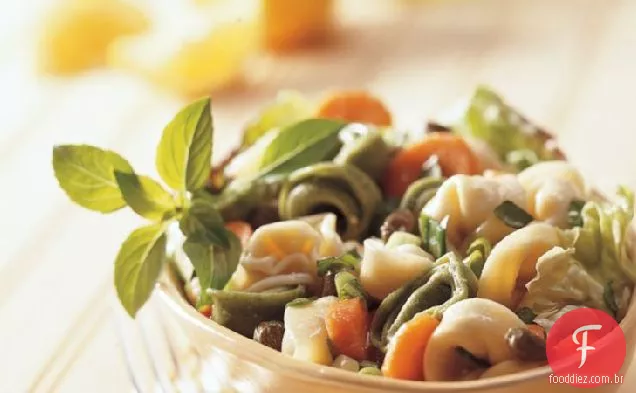 Salada Tortellini Recheada Com Queijo
