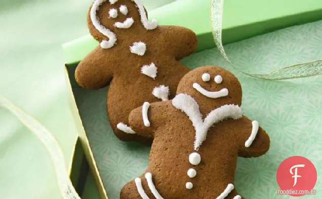 Biscoitos de gengibre com Glacê Real