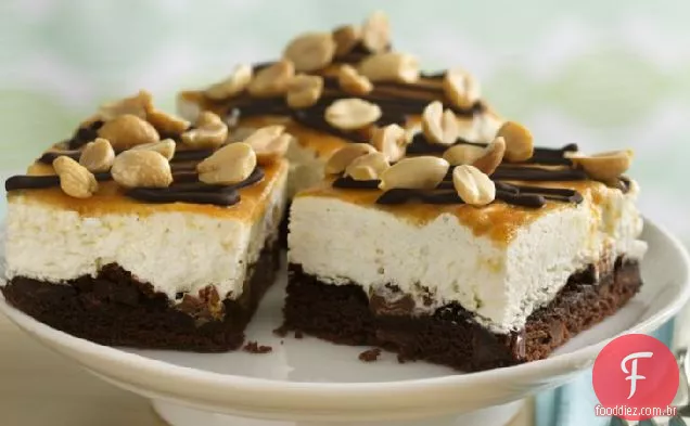 Chocolate-Manteiga De Amendoim Barras De Sonho