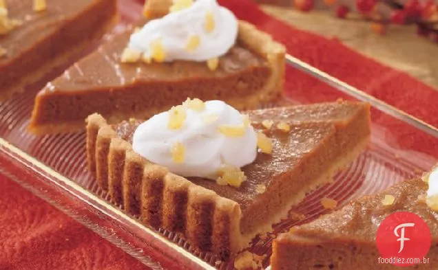 Ginger Pumpkin Tart