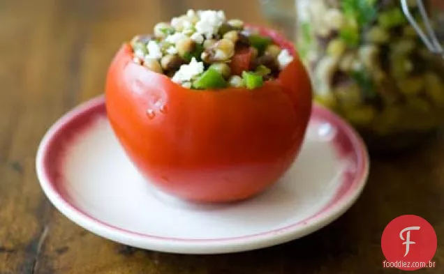 Salada Em Conserva De Ervilha De Casca Roxa