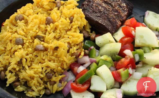 Arroz Con Gandules (arroz e ervilhas)