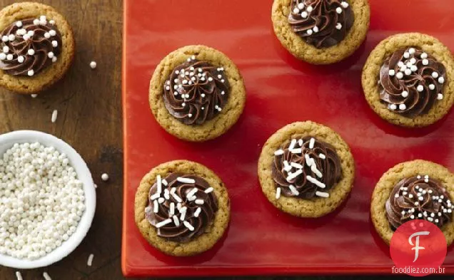 Chocolate Candy Cookie Cups