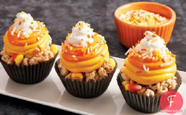 Doces Milho Cereais Tratar Cupcakes
