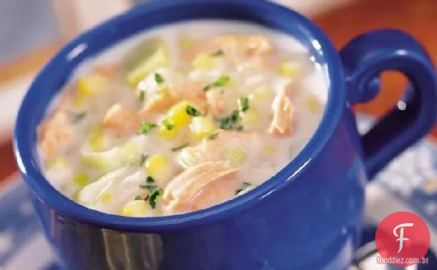 Sopa De Salmão Fácil