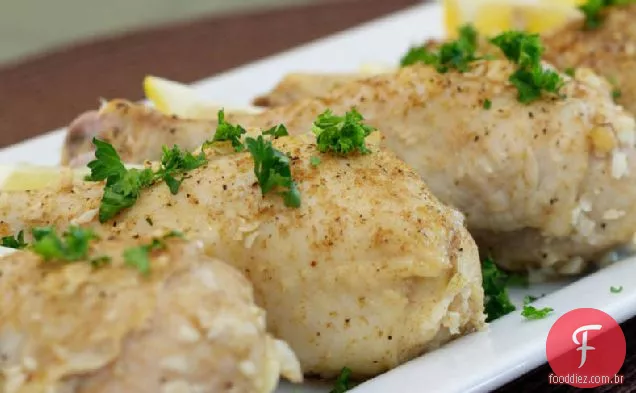 Coxinhas De Frango Com Alho-Limão