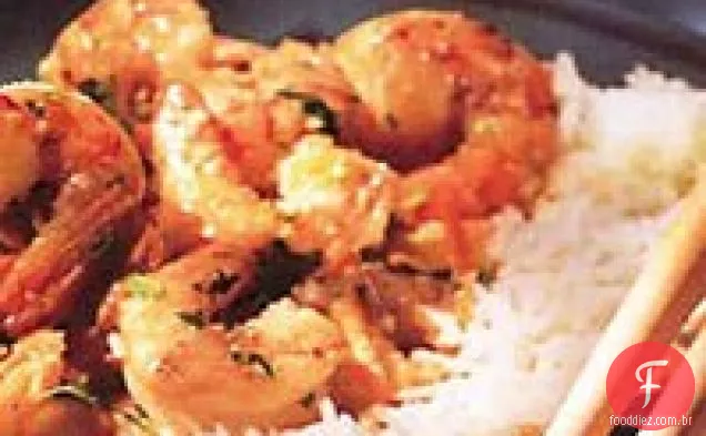 Camarão Alho Picante