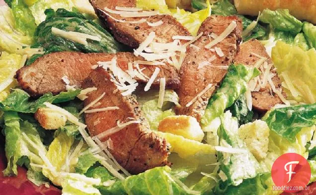 Bife Grelhado Salada Caesar