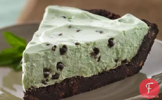 Sem glúten Crème de Menthe Brownie Pie