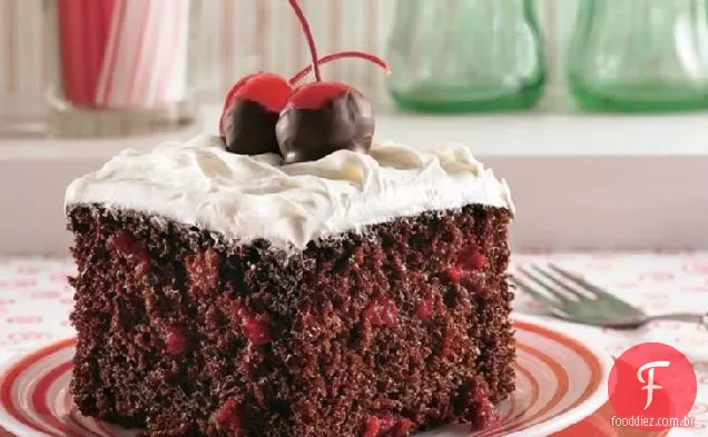 Bolo De Chocolate-Cereja Cola
