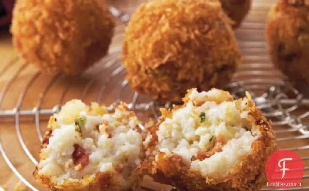 Bacon ' n Grits Fritters