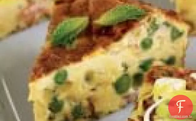 Pancetta & Peas Frittata