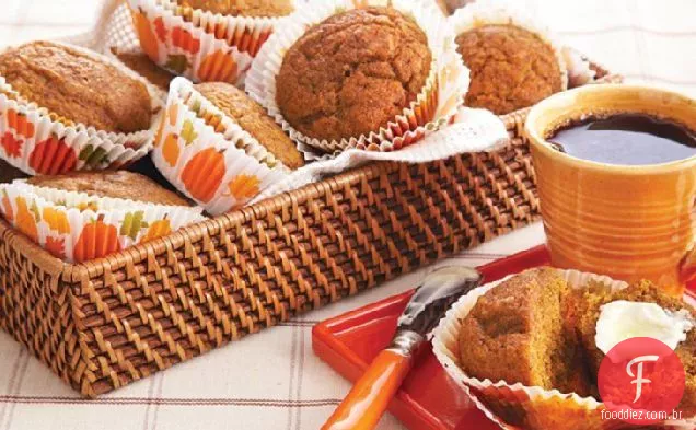 Muffins De Abóbora
