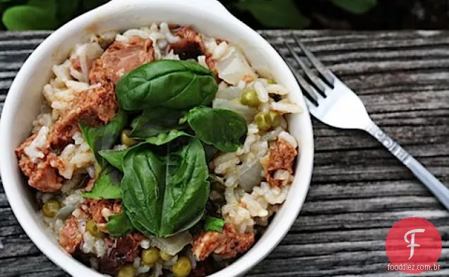 Risoto Ervilha Andouille