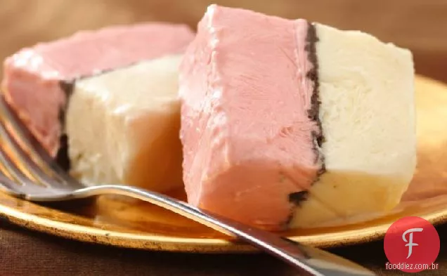 Frozen Boston Cream Pie Bars
