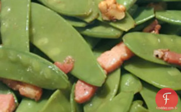 Bacon Noz Neve Ervilha Salada