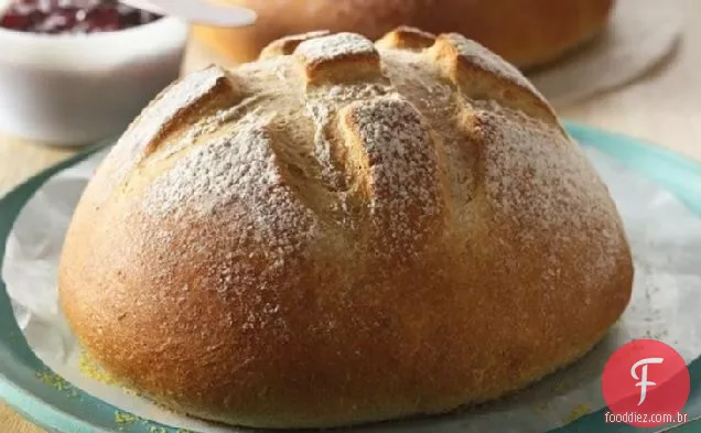 Pão De Trigo Fácil Sem Amassar